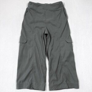 Lululemon Pants Womens 6 Metropolis Maven High Rise Crop Cargo Wide Leg Pull On